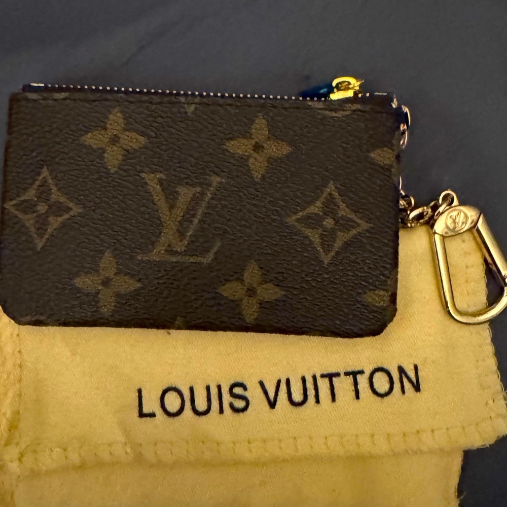Brand new Louis Vuitton keychain card holder